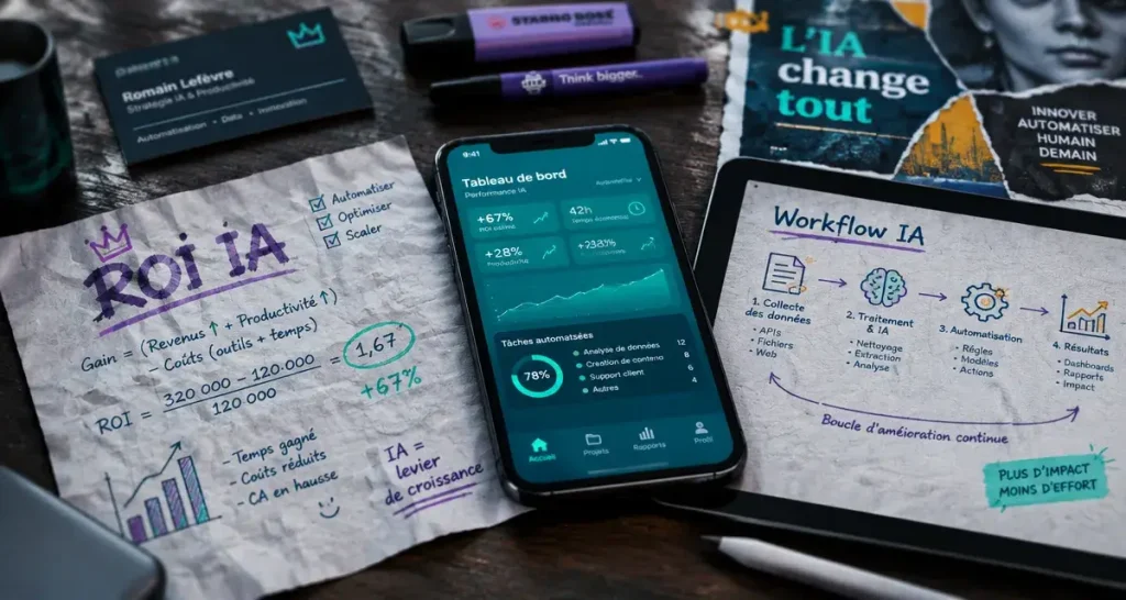 Les outils IA de markeonbiz.fr automatisent 7 tâches, sous contrôle humain