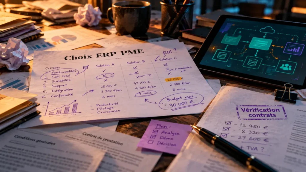 Quel ERP pour PME ? Rapidesk Solutions face aux preuves à exiger avant de signer